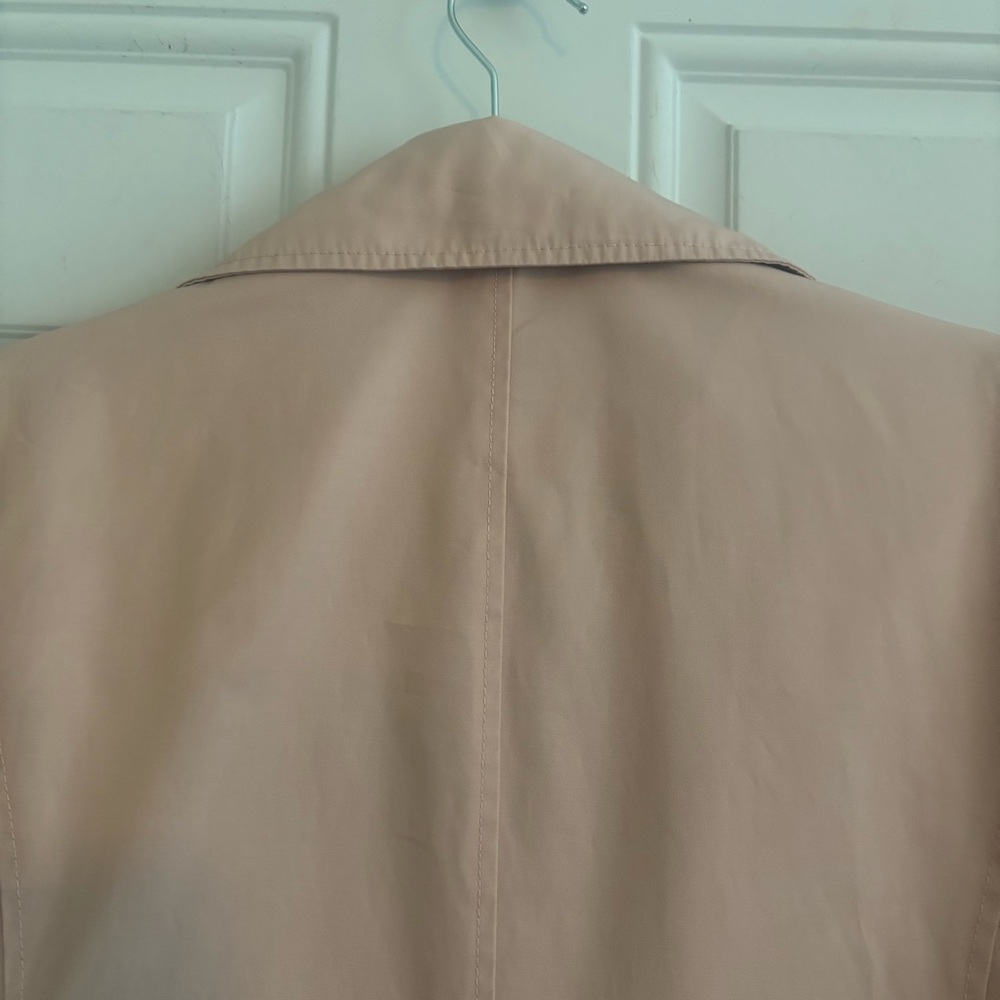 MICHAEL Michael Kors Soft Pink Single-Breasted Trench Coat - Picture 9 of 15